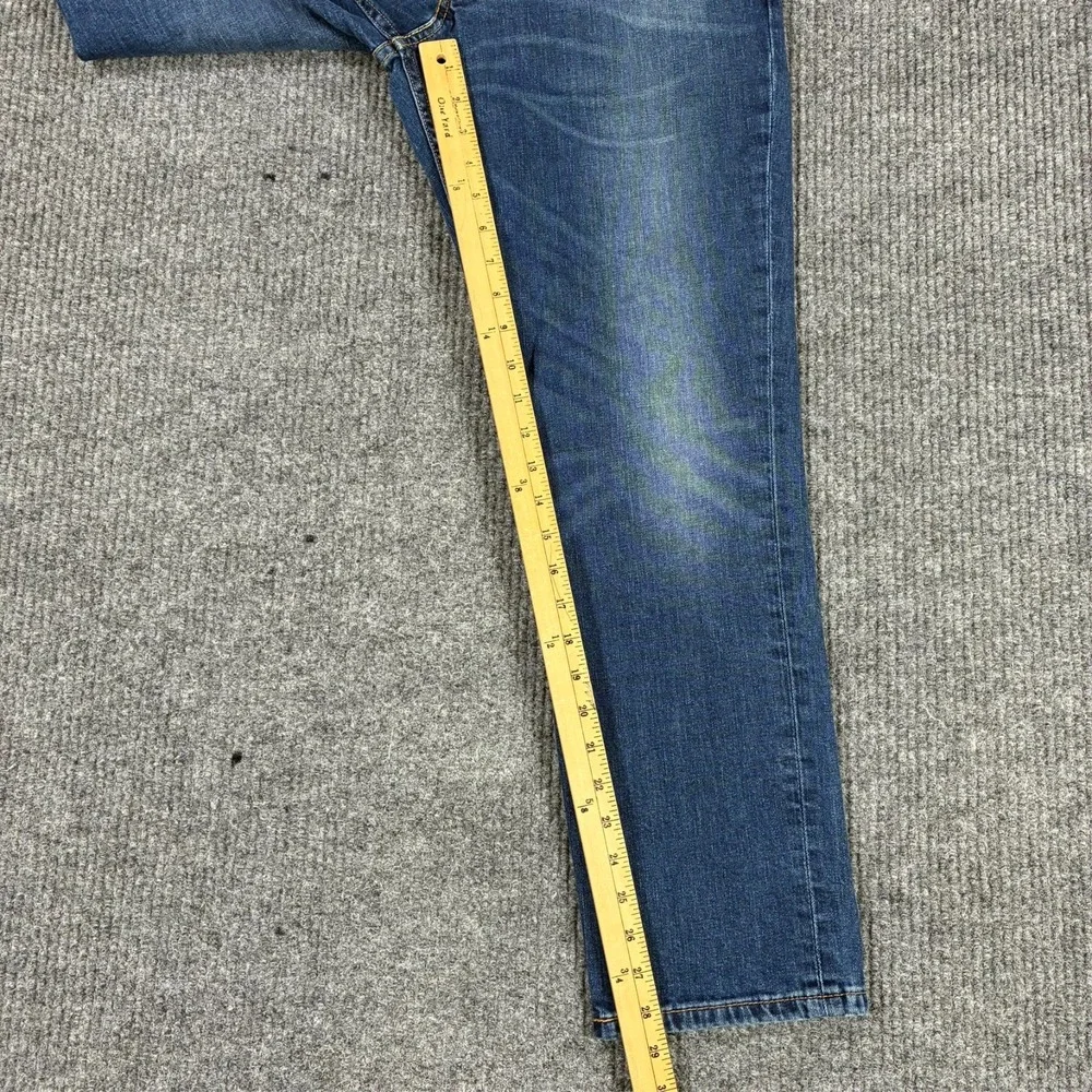 Levi's 511 Mens Straight Jeans Size 36x30 Blue Denim Stretch Mid Rise Casual